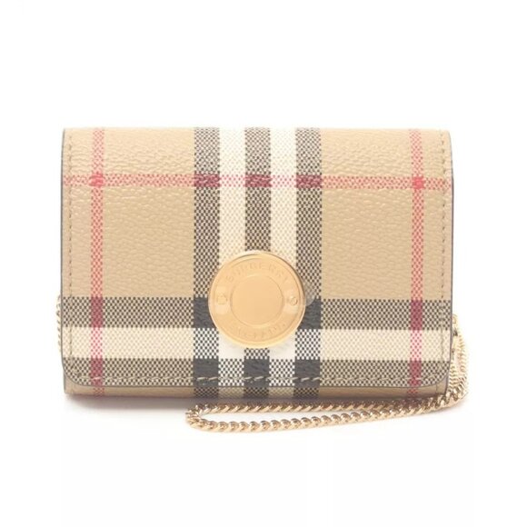 BURBERRY Vintage check coin purse wallet - Picture 1 of 4
